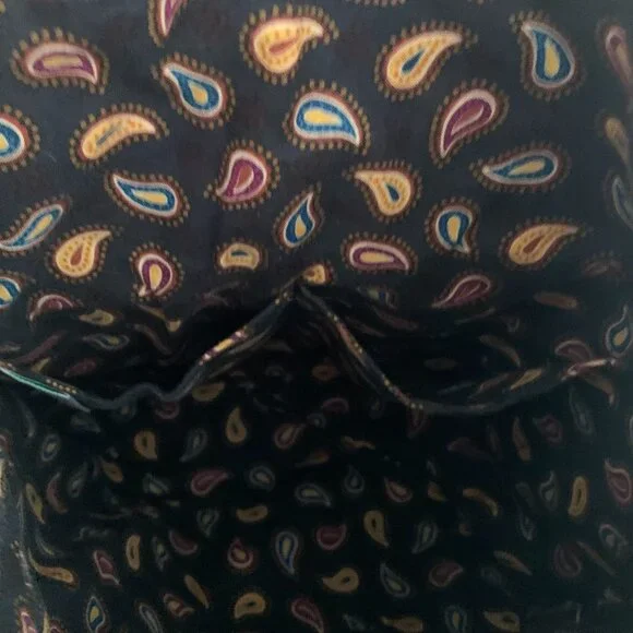 Vera Bradley Java Blue String Backpack - Picture 5 of 7